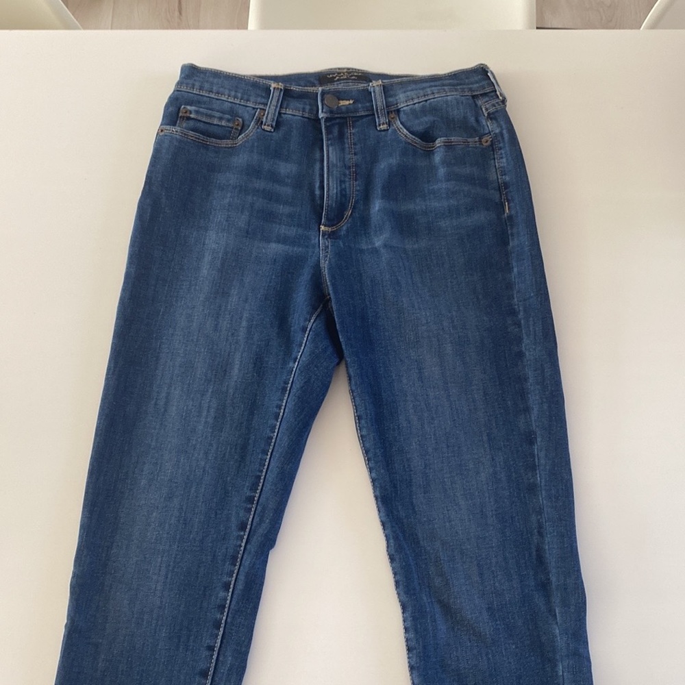 Banana republic high rise skinny jeans 28x27